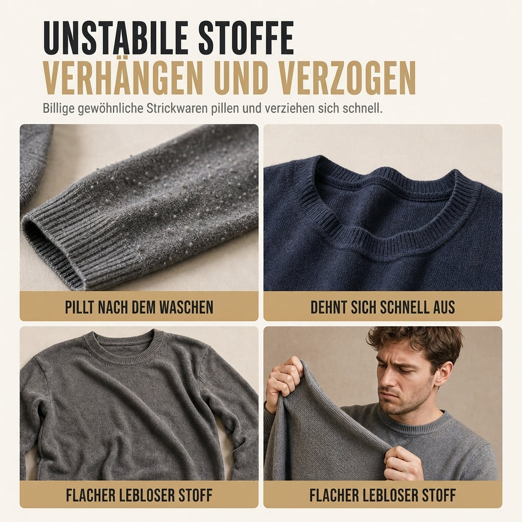 🏅 2000 Stück in 3 Tagen verkauft – schnell sein! Herren Langarm Jacquard Rundhals Sweatshirt Lockere Passform Verdickter Herbst Winter Oberteil Große Größen
