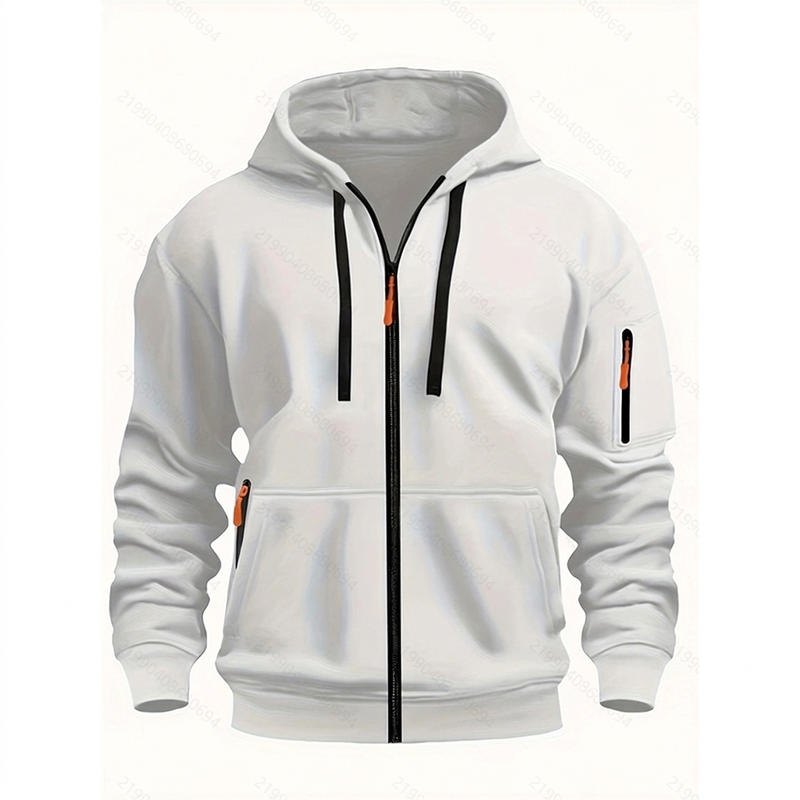 🛍️✨Lässige wärmende Herrenkapuzenjacke