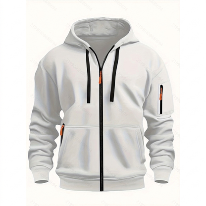 🛍️✨Lässige wärmende Herrenkapuzenjacke
