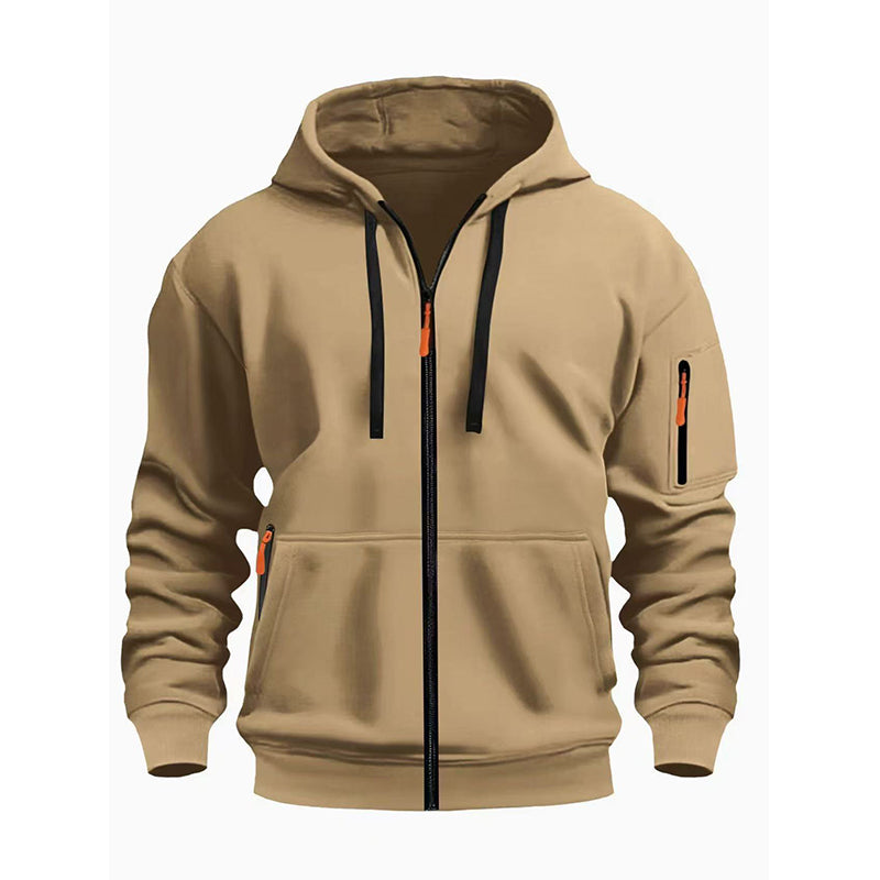 🛍️✨Lässige wärmende Herrenkapuzenjacke