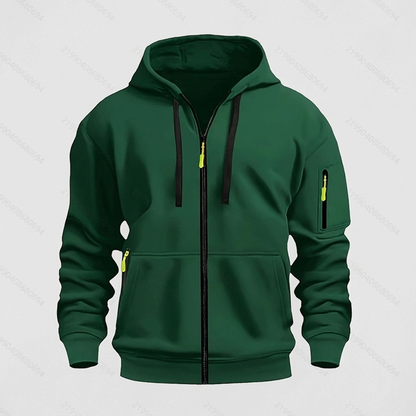 🛍️✨Lässige wärmende Herrenkapuzenjacke