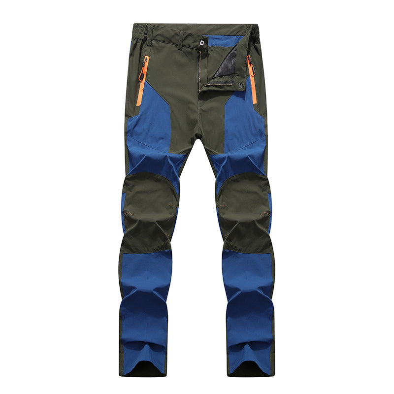 🌟 Bestseller – nur diese Woche reduziert! 🌟 Wasserdichte & winddichte Herren-Wanderhose im Patchwork-Design