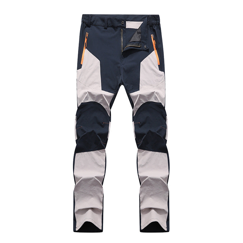 🌟 Bestseller – nur diese Woche reduziert! 🌟 Wasserdichte & winddichte Herren-Wanderhose im Patchwork-Design