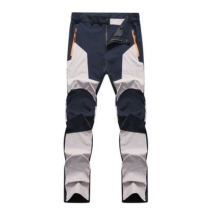 🌟 Bestseller – nur diese Woche reduziert! 🌟 Wasserdichte & winddichte Herren-Wanderhose im Patchwork-Design