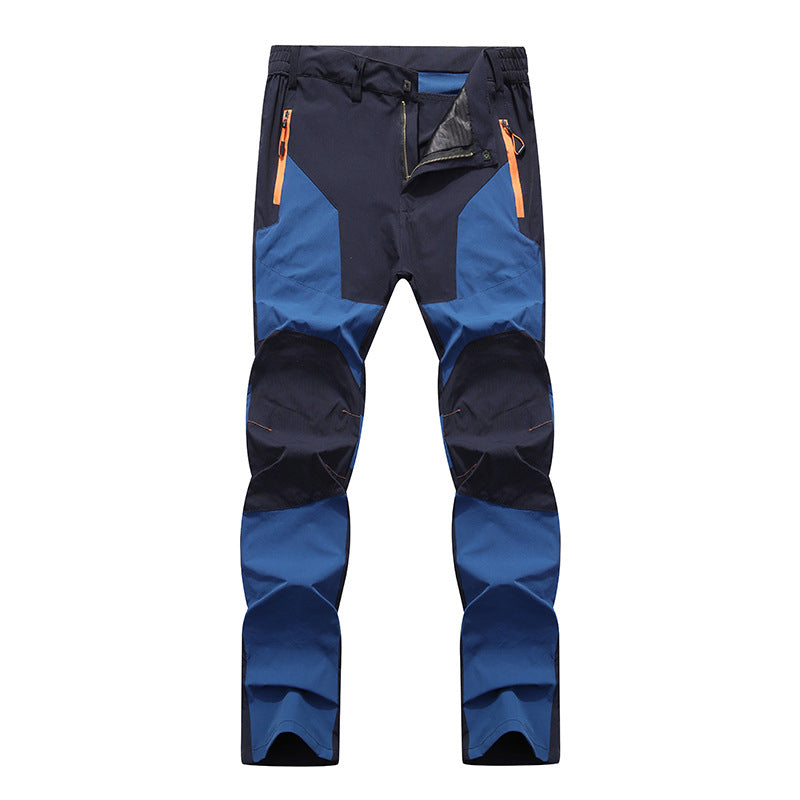 🌟 Bestseller – nur diese Woche reduziert! 🌟 Wasserdichte & winddichte Herren-Wanderhose im Patchwork-Design