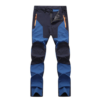 🌟 Bestseller – nur diese Woche reduziert! 🌟 Wasserdichte & winddichte Herren-Wanderhose im Patchwork-Design