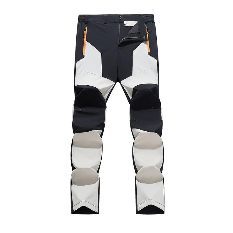 🌟 Bestseller – nur diese Woche reduziert! 🌟 Wasserdichte & winddichte Herren-Wanderhose im Patchwork-Design