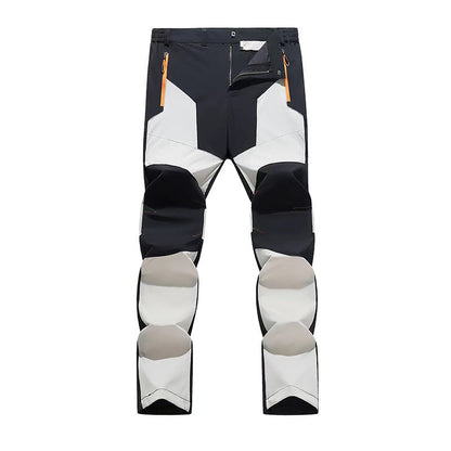 🌟 Bestseller – nur diese Woche reduziert! 🌟 Wasserdichte & winddichte Herren-Wanderhose im Patchwork-Design