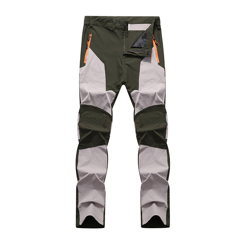 🌟 Bestseller – nur diese Woche reduziert! 🌟 Wasserdichte & winddichte Herren-Wanderhose im Patchwork-Design