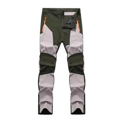🌟 Bestseller – nur diese Woche reduziert! 🌟 Wasserdichte & winddichte Herren-Wanderhose im Patchwork-Design