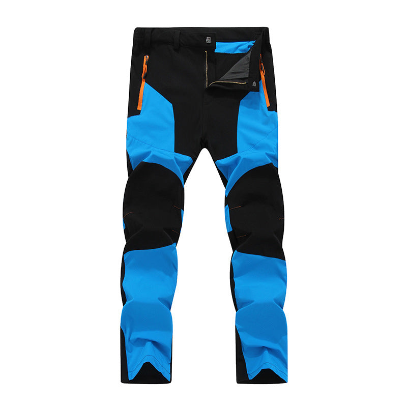 🌟 Bestseller – nur diese Woche reduziert! 🌟 Wasserdichte & winddichte Herren-Wanderhose im Patchwork-Design