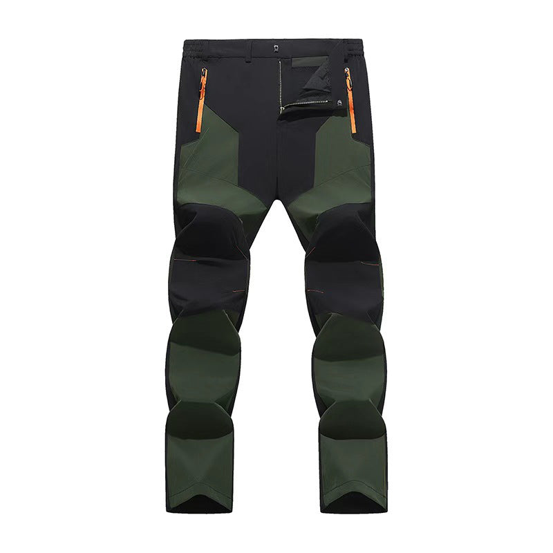 🌟 Bestseller – nur diese Woche reduziert! 🌟 Wasserdichte & winddichte Herren-Wanderhose im Patchwork-Design