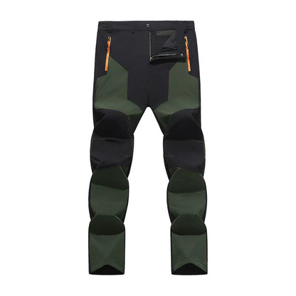 🌟 Bestseller – nur diese Woche reduziert! 🌟 Wasserdichte & winddichte Herren-Wanderhose im Patchwork-Design