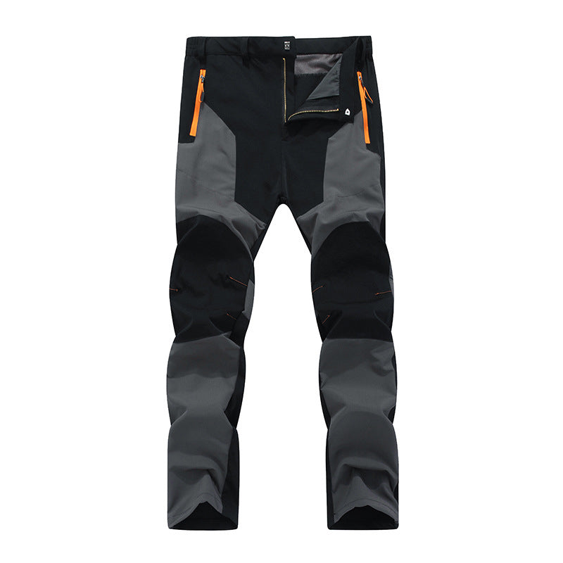 🌟 Bestseller – nur diese Woche reduziert! 🌟 Wasserdichte & winddichte Herren-Wanderhose im Patchwork-Design