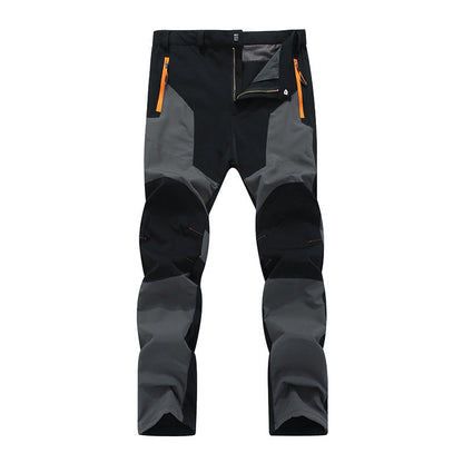 🌟 Bestseller – nur diese Woche reduziert! 🌟 Wasserdichte & winddichte Herren-Wanderhose im Patchwork-Design