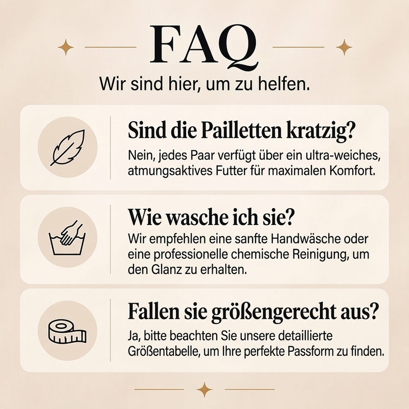 ⏰ Beliebt und bald ausverkauft!⏰ Damen funkelnde Pailletten-Weitbeinhose