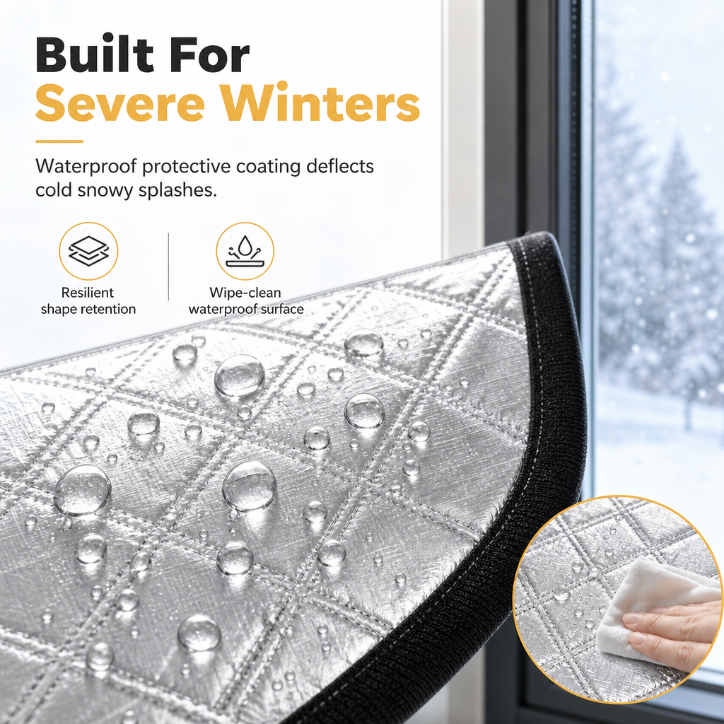 Graphen-Wärmeschutzvorhang für Fenster zum Schutz vor Winterwind