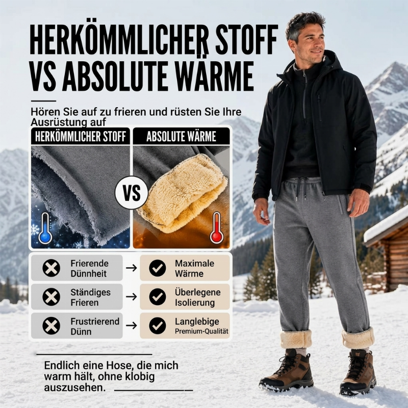 🔥Unschlagbare Preise🔥Warme Winter-Sweathosen für Herren