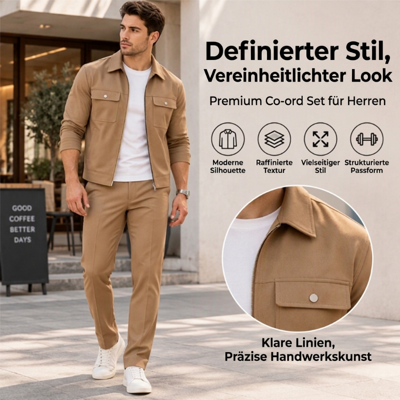 🥳Über 50.000 verkauft!🥳 Lässiger, stilvoller Jacken- und Hosenanzug für Herren