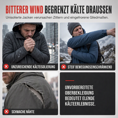 ⏰Jetzt oder nie!⏰ Warme Freizeit-Parka-Jacke für Herren