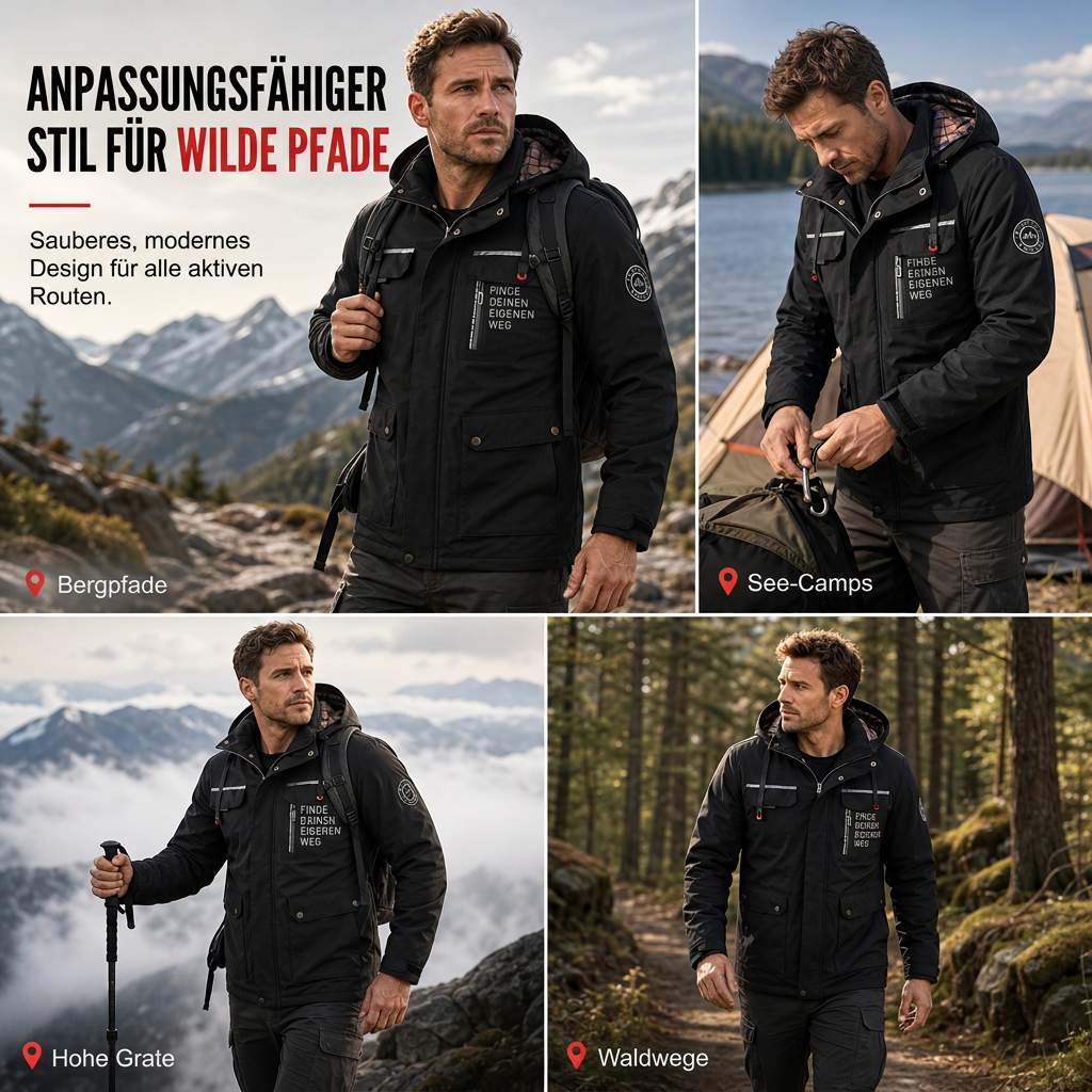 ⏰Jetzt oder nie!⏰ Warme Freizeit-Parka-Jacke für Herren