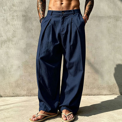 🎁Neu eingetroffen: 50% Rabatt! Freizeit-Atmungsaktive Weite Beinhose für Herren