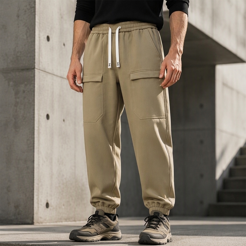📢🎉50%Rabatt!!!🛍️✨Wasserdichte Cargo-Hosen für Herren mit Plüschfutter