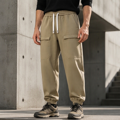 📢🎉50%Rabatt!!!🛍️✨Wasserdichte Cargo-Hosen für Herren mit Plüschfutter