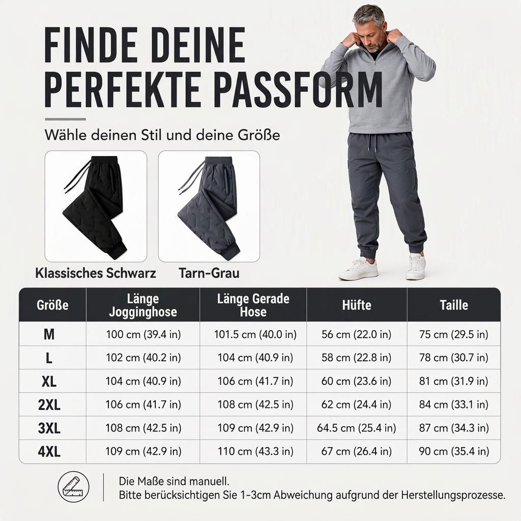 🔥🔥Räumungsverkauf✨✨Unisex Winter Outdoor Bequeme Thermohose