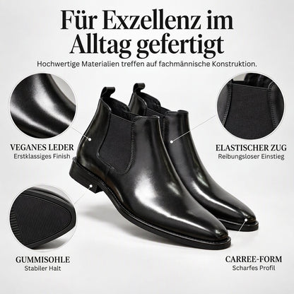 ⏰Countdown läuft! Aktion endet bald!⏰ Herren Chelsea-Stiefel aus PU-Leder