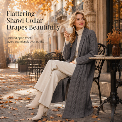 ✈️Neu eingetroffen – jetzt versandkostenfrei!✈️Freizeit Strickjacke Lang