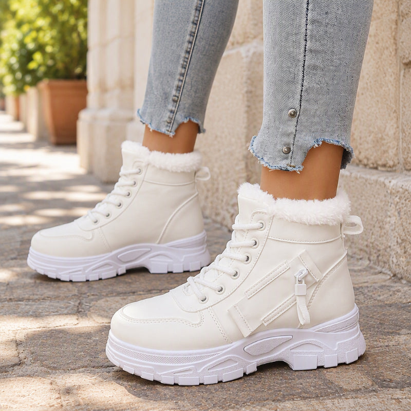❄️ 50% RABATT – nur heute! ❄️ Warme Damen-Winter-Stiefeletten mit Plüschfutter – bequem & kuschelig warm
