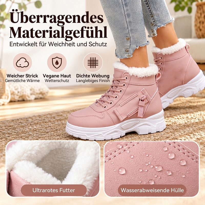 ❄️ 50% RABATT – nur heute! ❄️ Warme Damen-Winter-Stiefeletten mit Plüschfutter – bequem & kuschelig warm