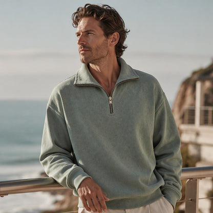 📢🎉50%Rabatt!!!🛍️✨Lässiges Viertelreißverschluss-Sweatshirt für Herren