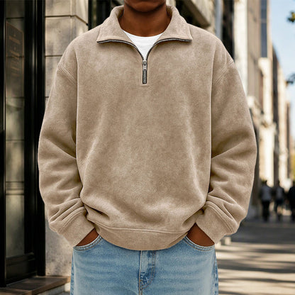 📢🎉50%Rabatt!!!🛍️✨Lässiges Viertelreißverschluss-Sweatshirt für Herren
