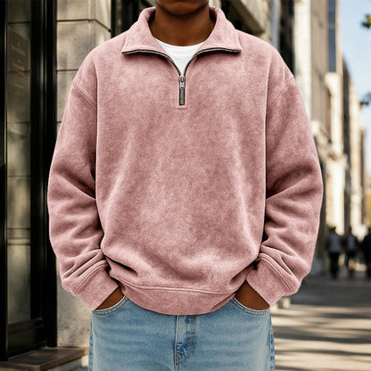 📢🎉50%Rabatt!!!🛍️✨Lässiges Viertelreißverschluss-Sweatshirt für Herren