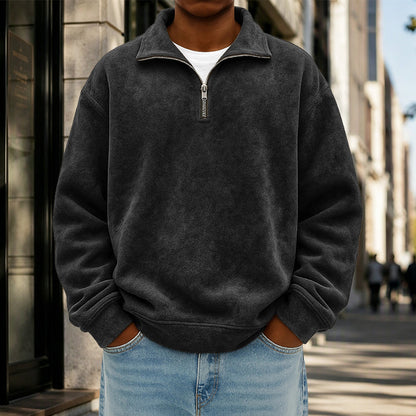 📢🎉50%Rabatt!!!🛍️✨Lässiges Viertelreißverschluss-Sweatshirt für Herren