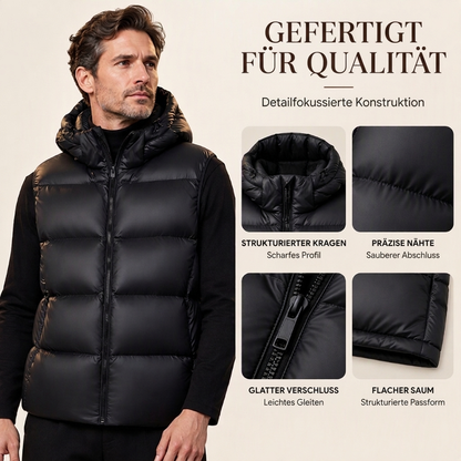 🔥Trending! Jetzt zugreifen!🔥 Leichte wärmende Kapuzenweste für Herren
