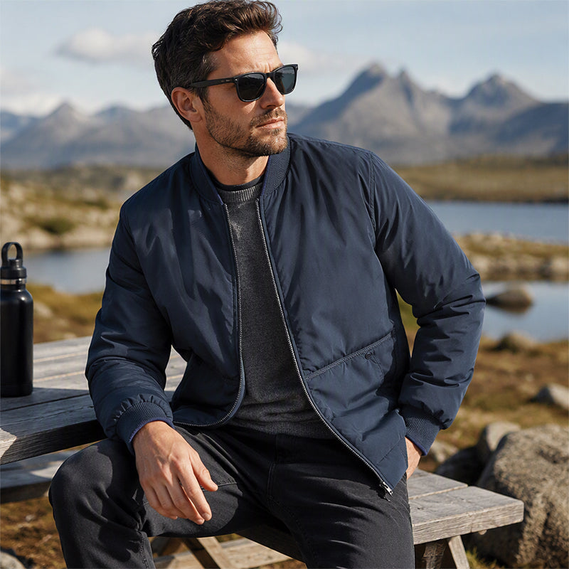 🚀Neu eingetroffen! 50% Rabatt!🚀 Warme Winter-Baseballjacke für Herren