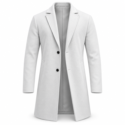 📢🎉🛍️✨Klassischer einreihiger Trenchcoat für Herren, Business-Casual Premium Windbreaker