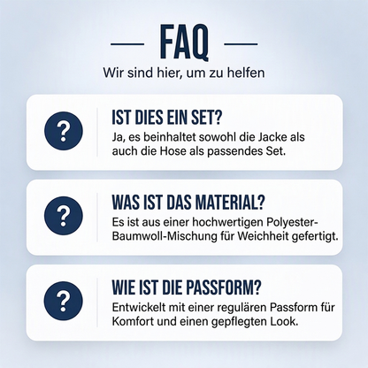 📢Letzter Tag!📢 Herren-Baseballjacke und Hose im Color-Block-Design (Set)