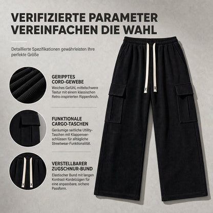 📢🎉50%Rabatt!!!🛍️✨Herren Cord-Cargohose mit entspannter Passform