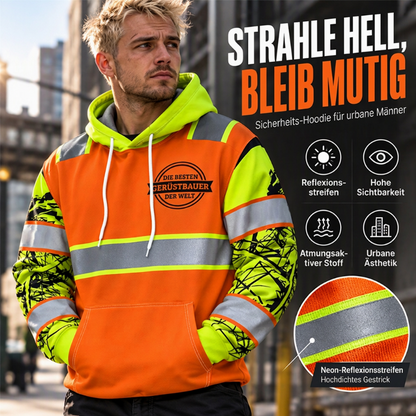 📢🎉50%Rabatt!!!🛍️✨Herren Hochsichtbarer Reflektierender Kapuzenpullover
