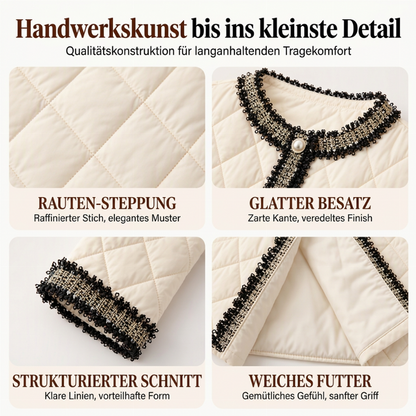 Steppjacke für Damen, mittellang, Wattierung