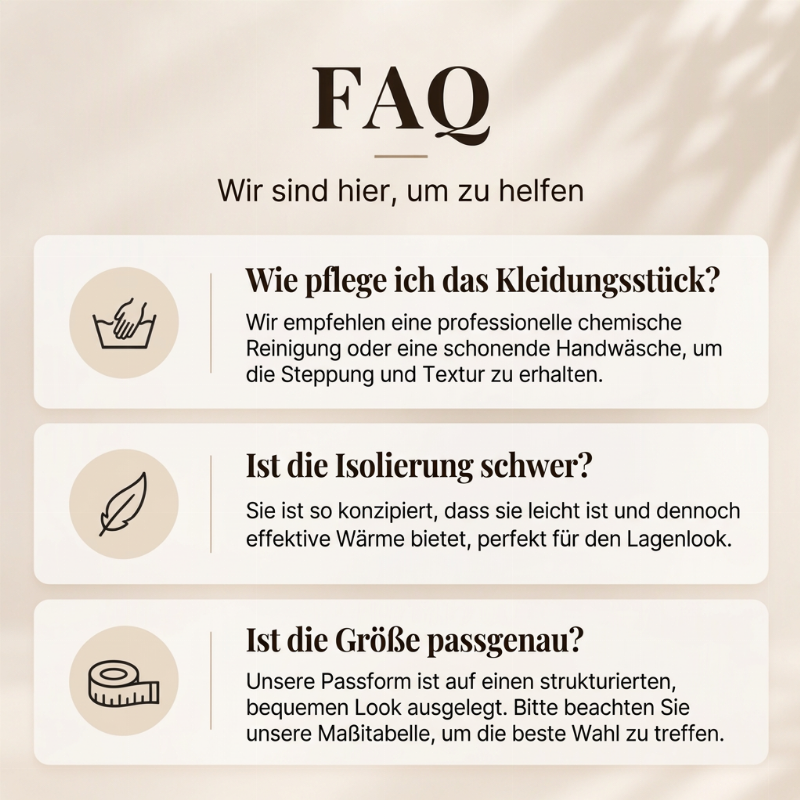 Steppjacke für Damen, mittellang, Wattierung