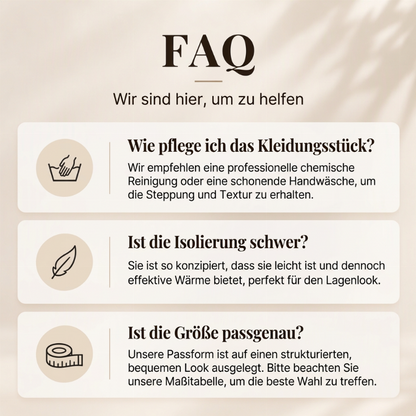 Steppjacke für Damen, mittellang, Wattierung