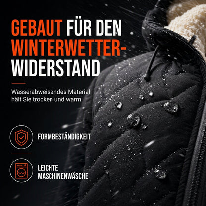 ❄️Ultimate Warmth, Windproof Heat Lock – Men's Winter Hooded Quilted Jacket & Pants Set ✨