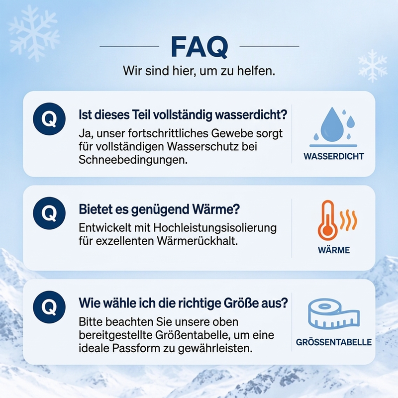 💞Nur für kurze Zeit!💞 Unisex Wasserdichte Skihosen mit Trägern
