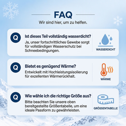 💞Nur für kurze Zeit!💞 Unisex Wasserdichte Skihosen mit Trägern