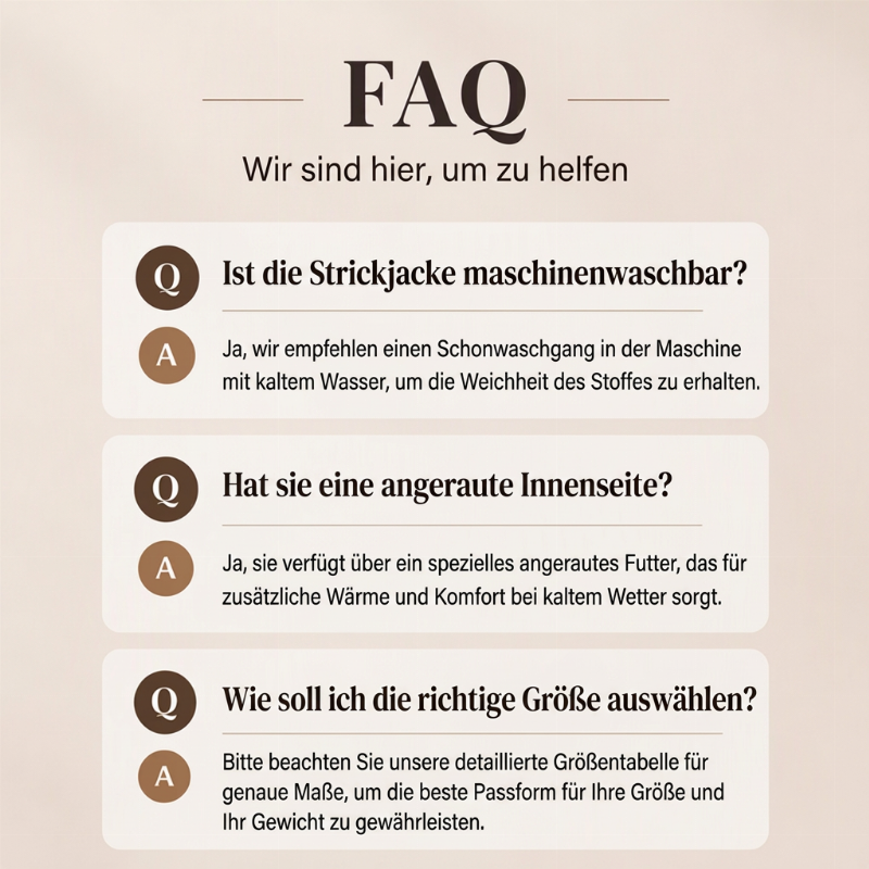 Klassischer Thermo-Strickjacke für Herren
